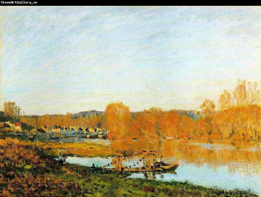 Alfred Sisley Banks of the Seine near Bougival